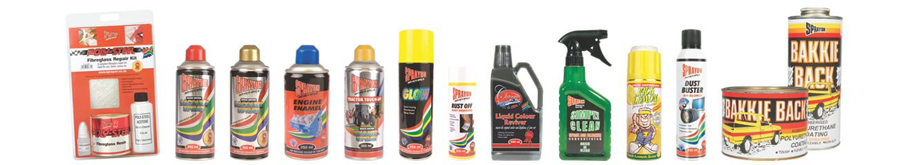 Sprayon Range of Products